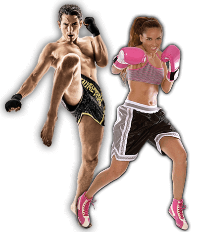 Fitness Kickboxing Lessons for Adults in Naperville IL - Kickboxing Men and Women Banner Page